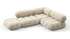 Bellini Sectional - Eggshell Vegan Suede - Image 3