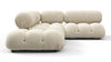 Bellini Sectional - Eggshell Vegan Suede - Image 4