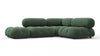 Bellini Sectional - Evergreen Brushed Weave - Image 2