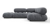 Bellini Sectional - Gray Boucle - Image 1
