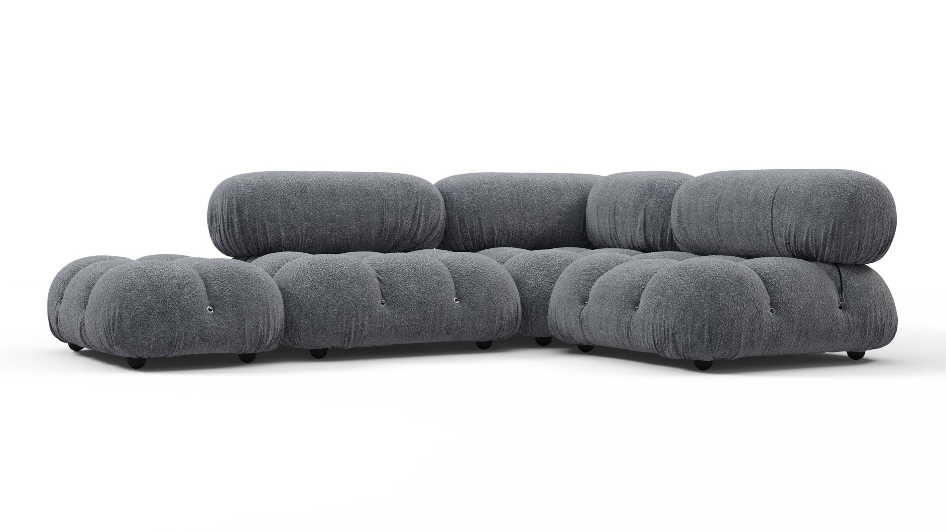 Bellini SectionalGrau Boucle