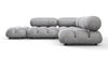 Bellini Sectional - Light Gray Velvet - Image 1