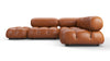 Bellini Sectional - Tan Premium Leather - Image 1
