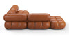 Bellini Sectional - Tan Premium Leather - Image 7