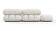 Bellini Sectional - White Boucle - Image 6