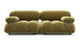 Bellini Sofa - Olive Gold Velvet - Image 1