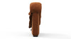 DS 600 - Burnt Orange Vegan Suede - Image 4