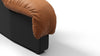 DS 600 - Vintage Tan and Black Vegan Leather - Image 6