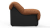 DS 600 - Vintage Tan and Black Vegan Leather - Image 3
