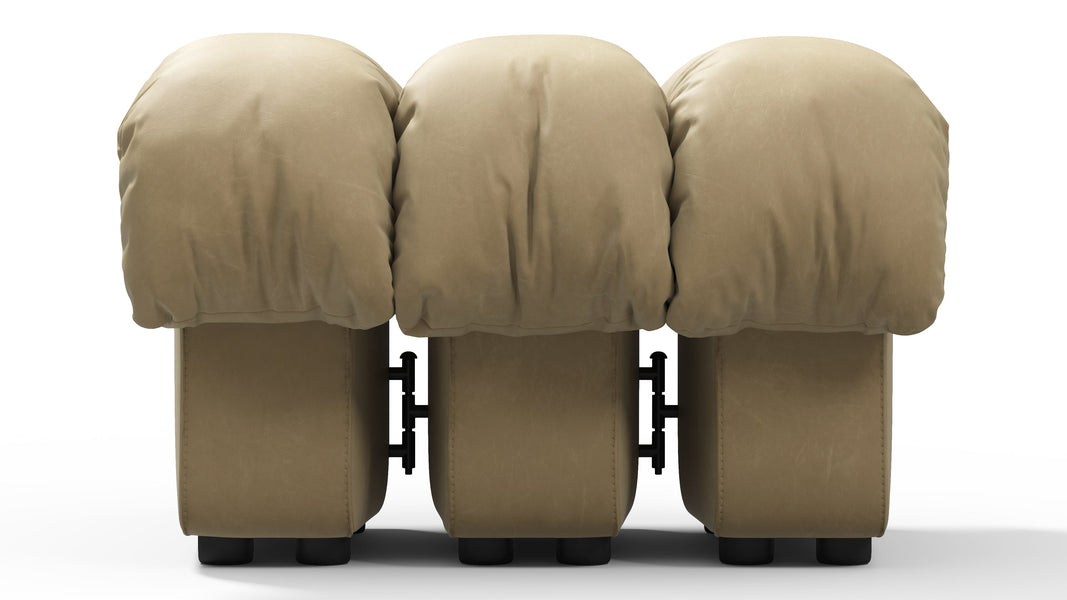 DS 600Beige Vegan Leather
