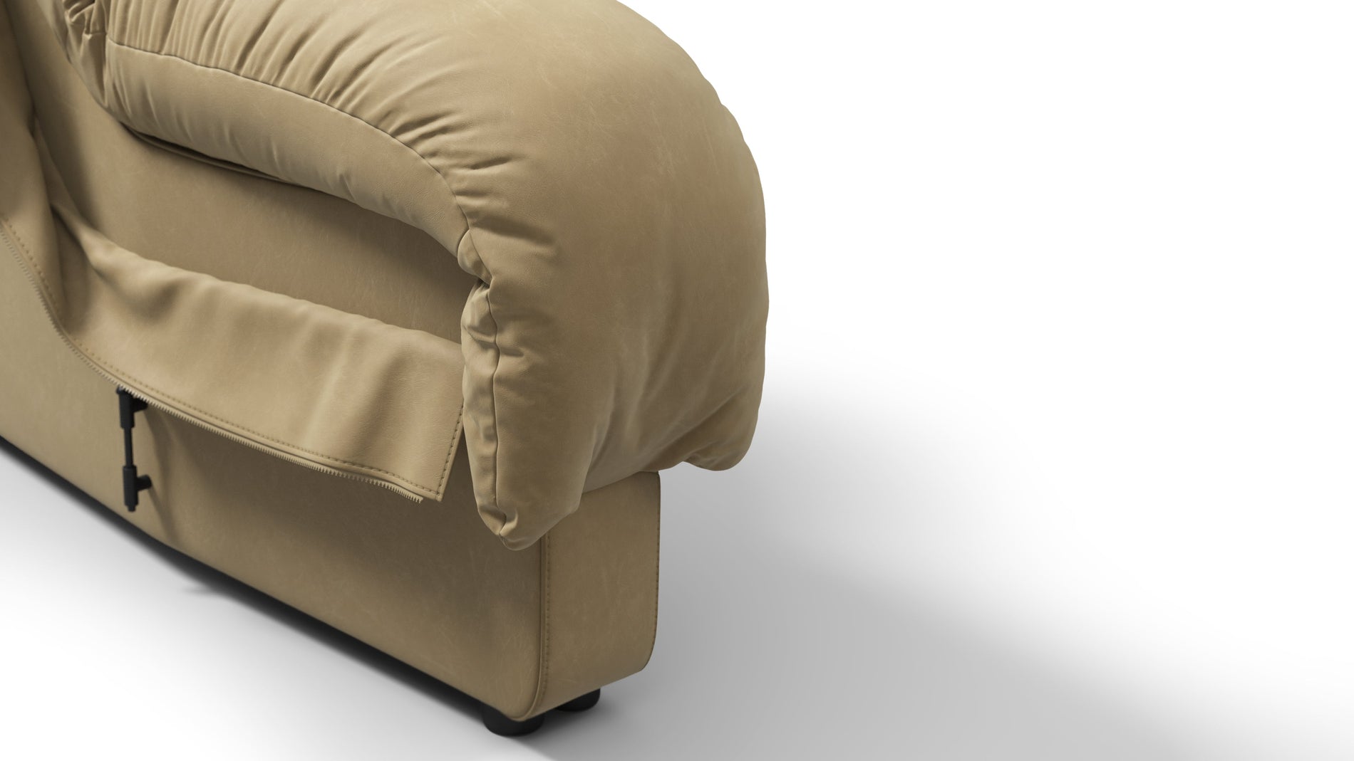 DS 600Beige veganes Leder