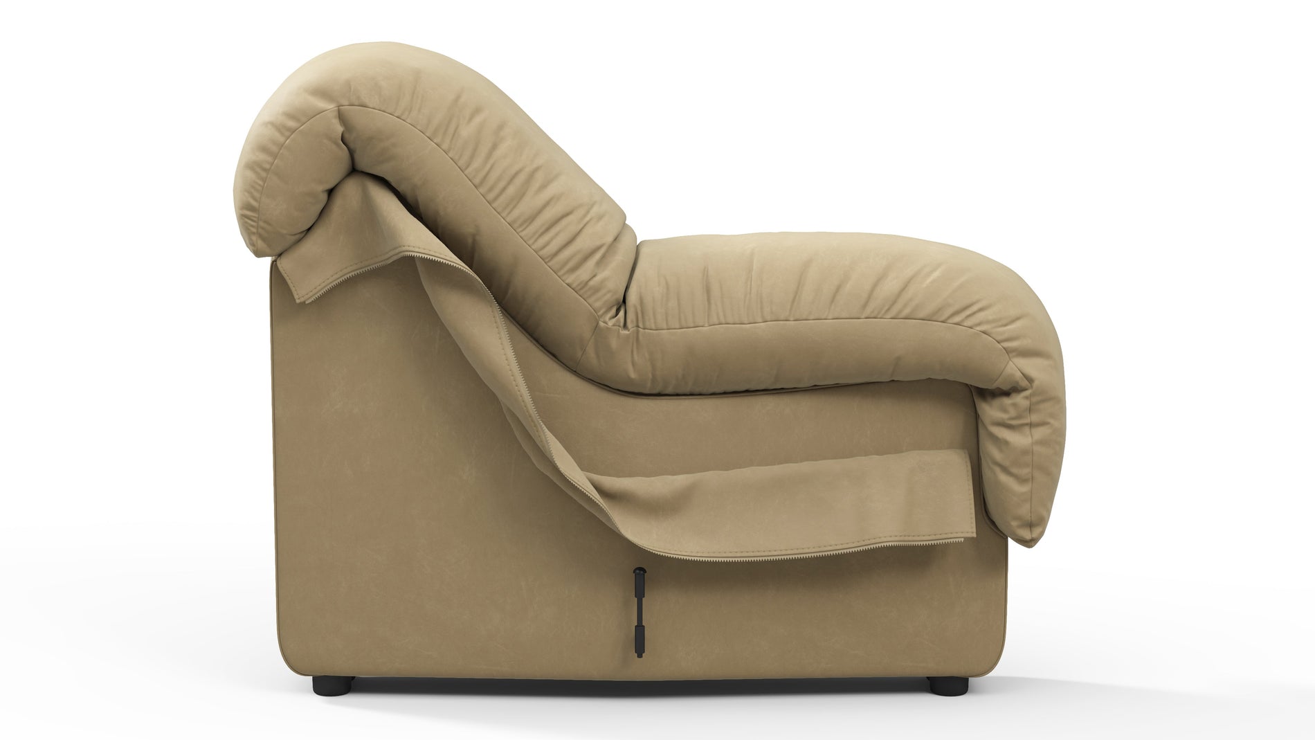 DS 600Beige veganes Leder