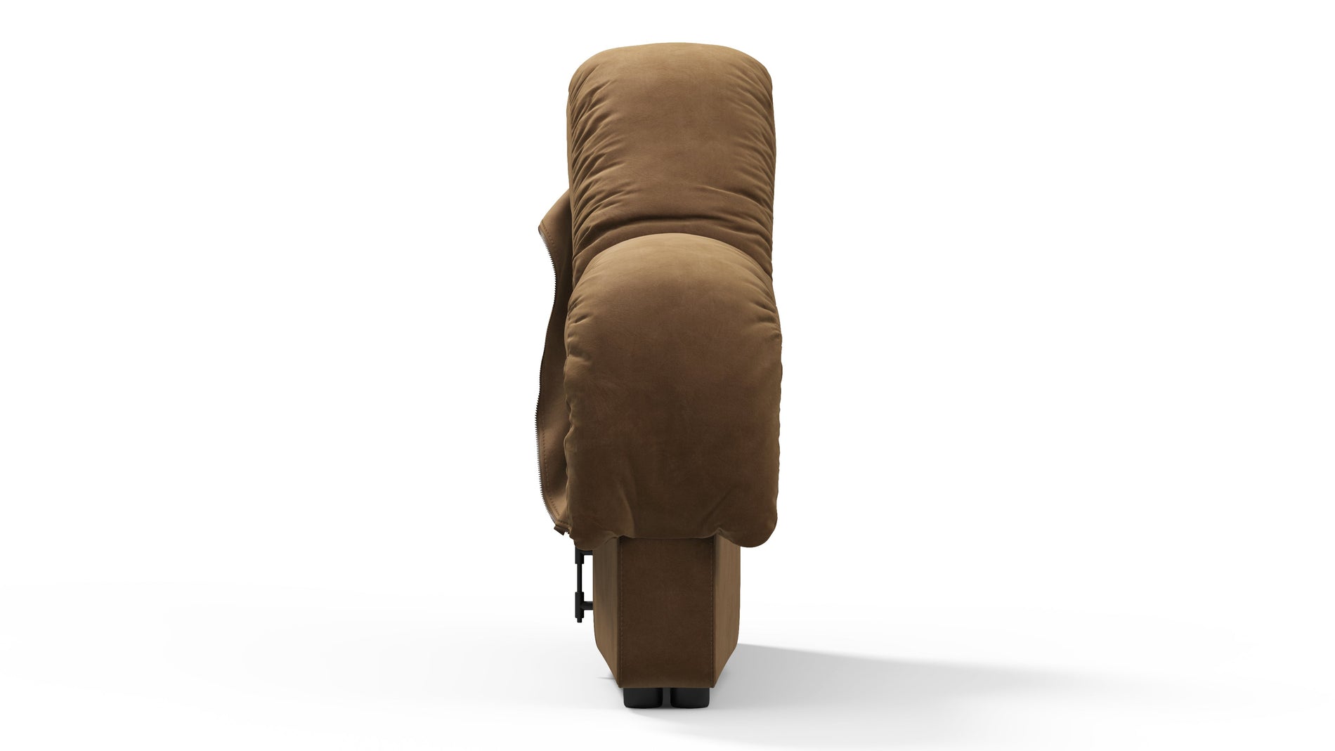 DS 600Braunes veganes Wildleder