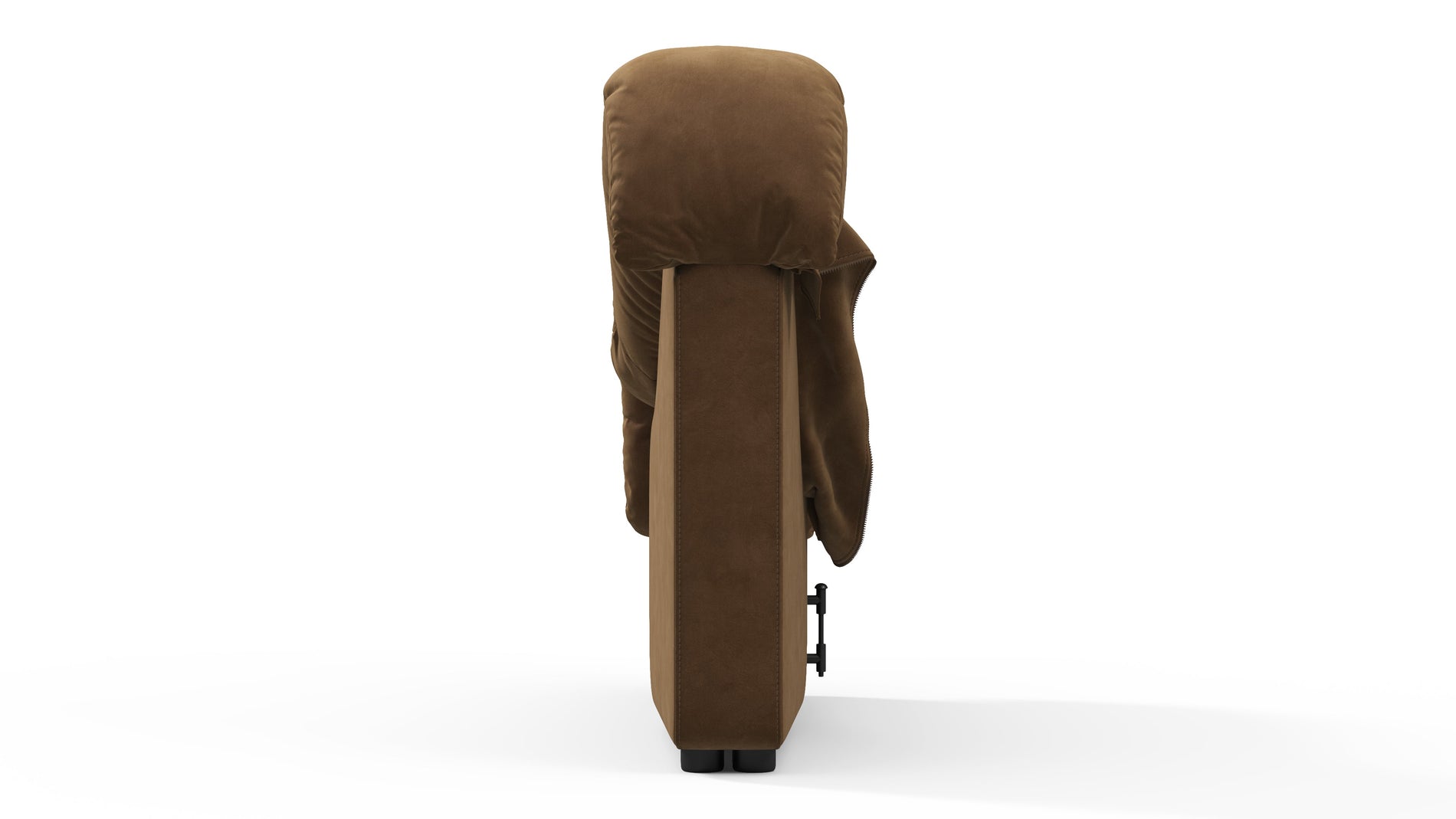 DS 600Braunes veganes Wildleder