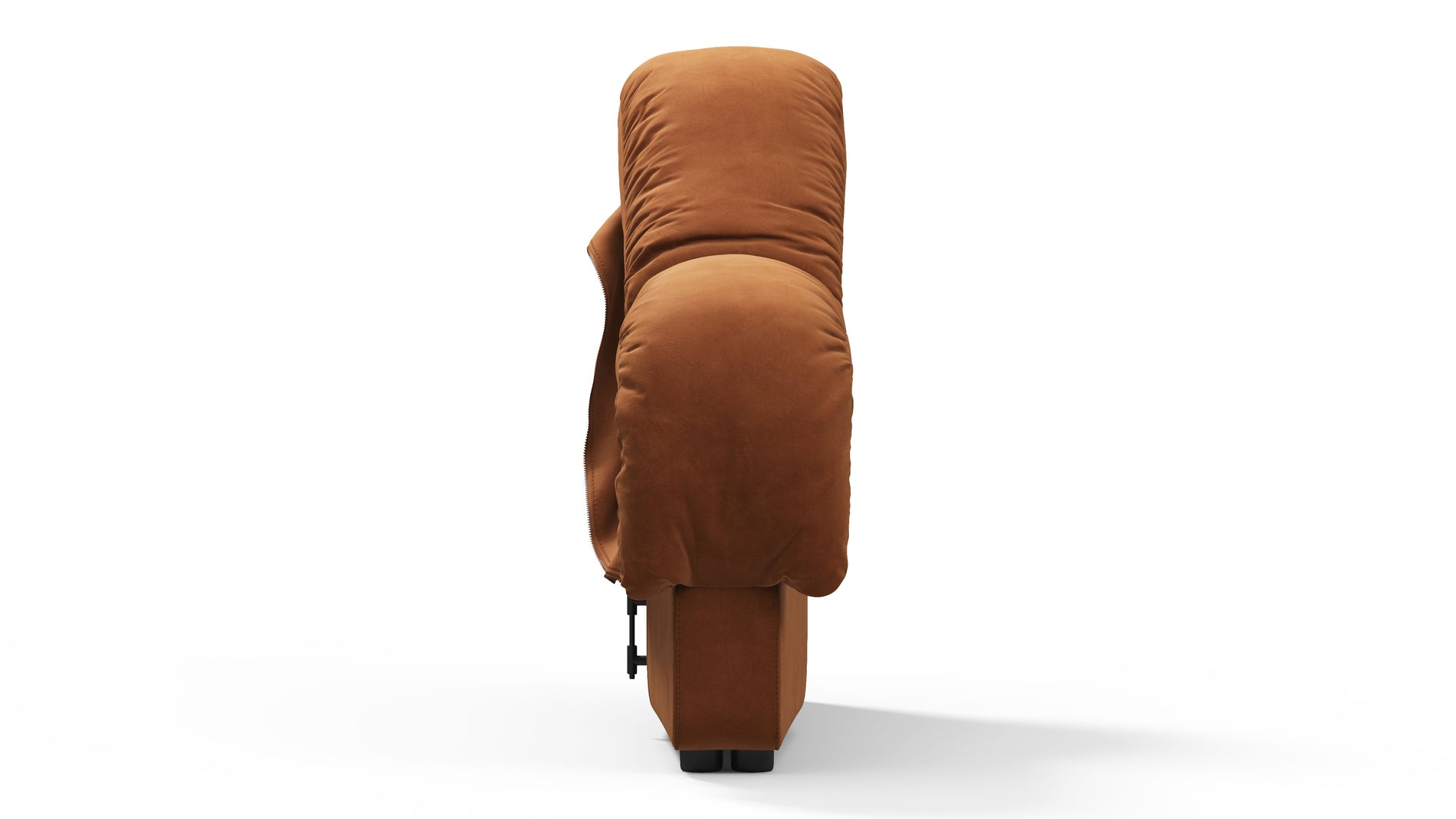 DS 600Verbrannte orange vegane Wildleder