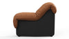 DS 600 - Vintage Tan and Black Vegan Leather - Image 5