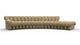 DS 600 - Beige Vegan Leather - Image 1