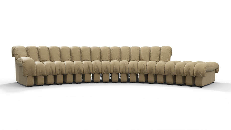 DS 600Beige Vegan Leather