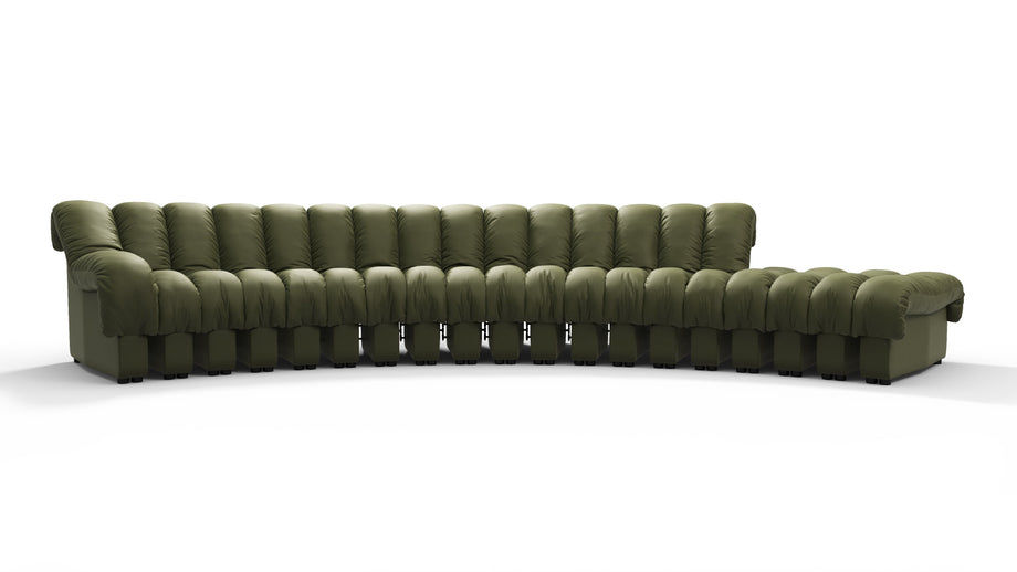 DS 600Deep Olive Vegan Leather