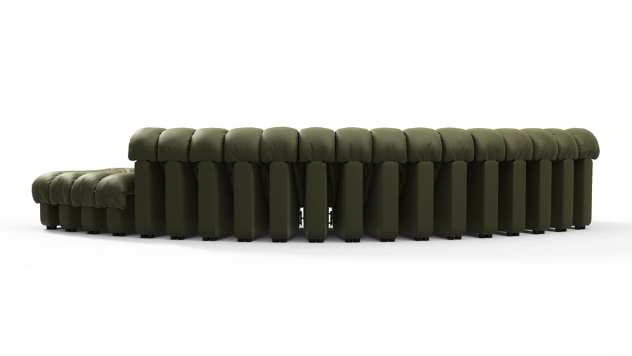 DS 600Deep Olive Vegan Leather