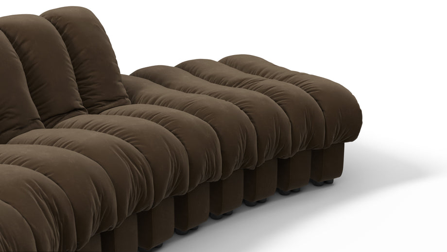 DS 600Distressed Brown Vegan Leather
