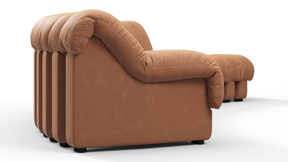DS 600Tan Vegan Leather
