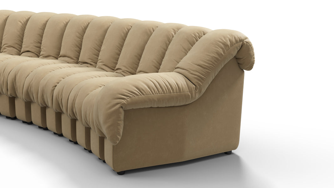 DS 600Beige Vegan Leather