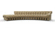 DS 600 - Beige Vegan Leather - Image 1