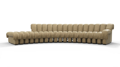 DS 600 - Beige Vegan Leather - Image 1