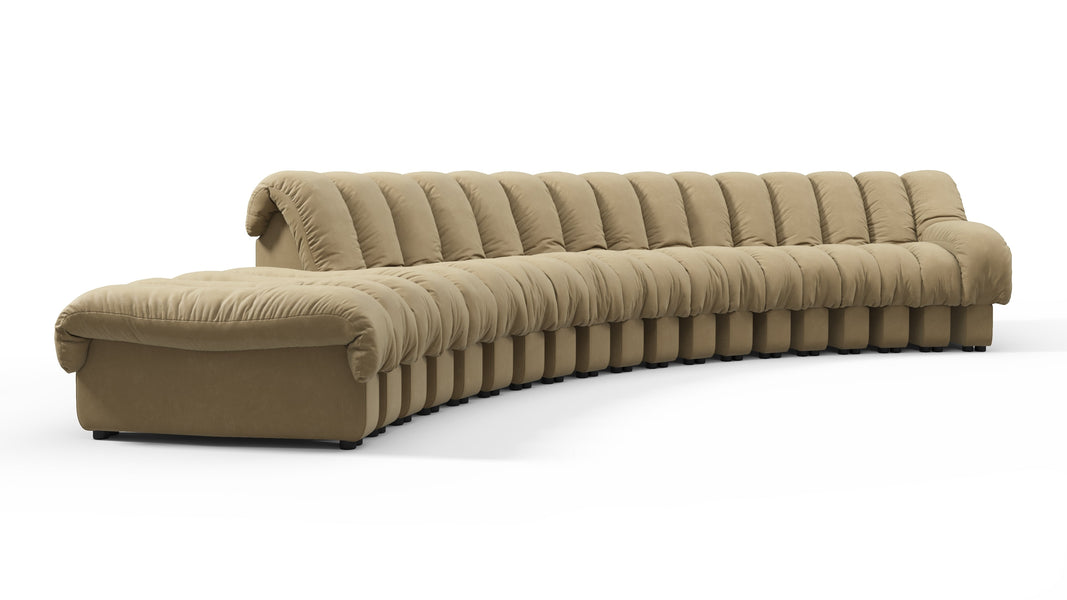 DS 600Beige Vegan Leather