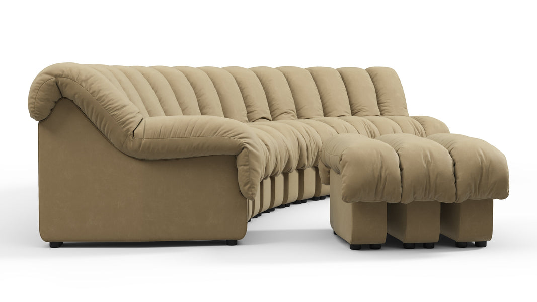 DS 600Beige Vegan Leather