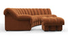 DS 600 - Burnt Orange Vegan Suede - Image 2