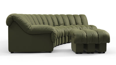 DS 600 - Deep Olive Vegan Leather - Image 2