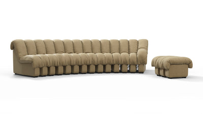 DS 600 - Beige Vegan Leather - Image 1