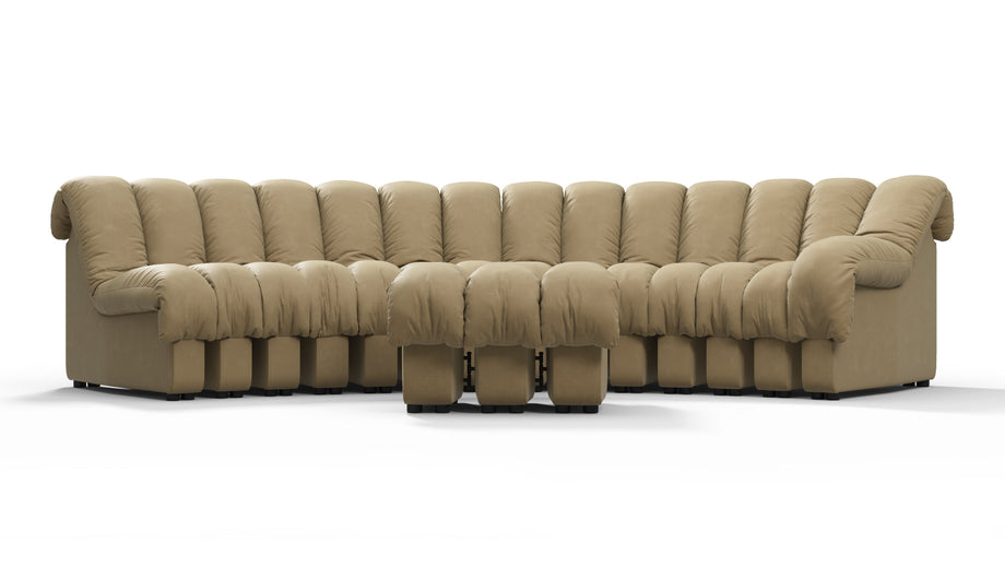 DS 600Beige Vegan Leather