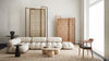 Bellini Sectional - White Boucle - Image 8