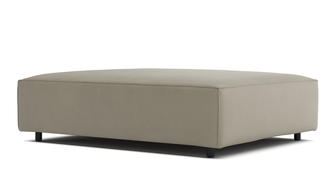ExtrasoftBeige Gray Vegan Leather