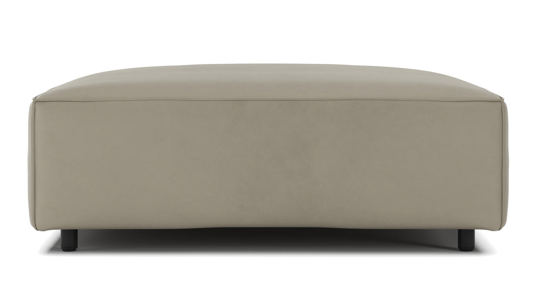 ExtrasoftBeige Gray Vegan Leather