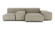 Extrasoft - Beige Gray Vegan Leather - Image 4