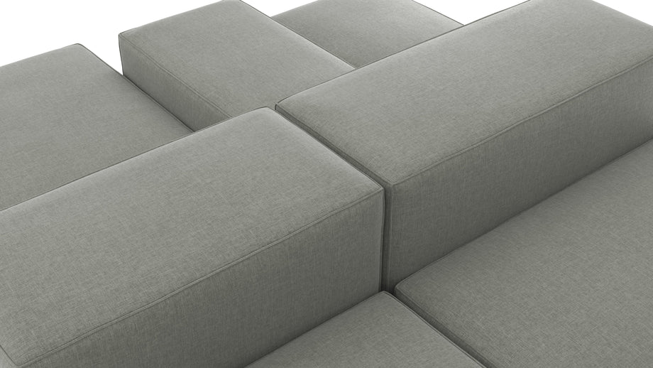 ExtrasoftSoft Gray Brushed Weave