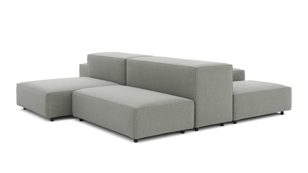 ExtrasoftSoft Gray Brushed Weave