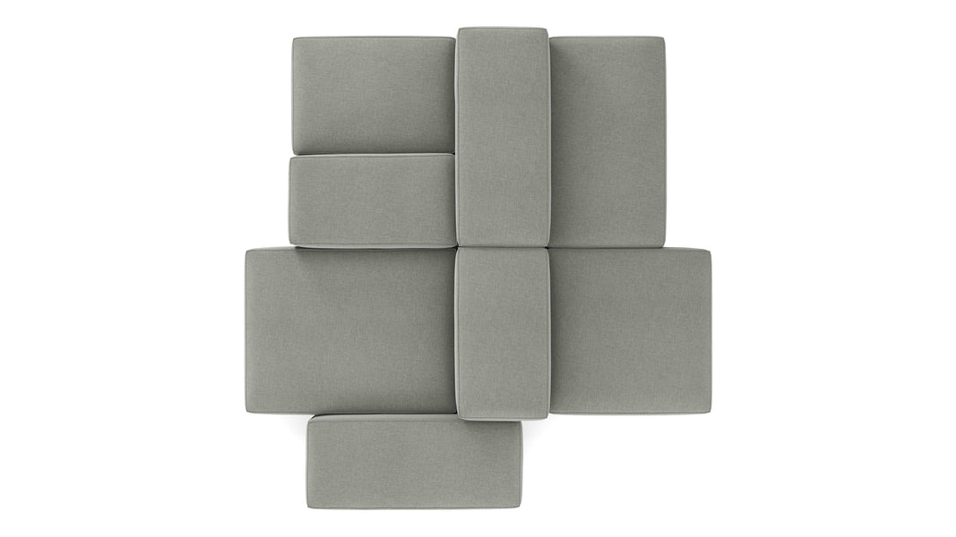 ExtrasoftSoft Gray Brushed Weave