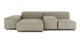Extrasoft - Beige Gray Vegan Leather - Image 4