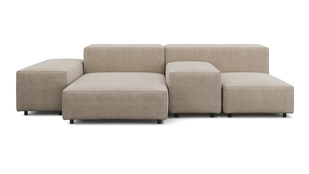 ExtrasoftBiscotti Brushed Weave