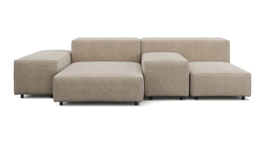 ExtrasoftBiscotti Brushed Weave