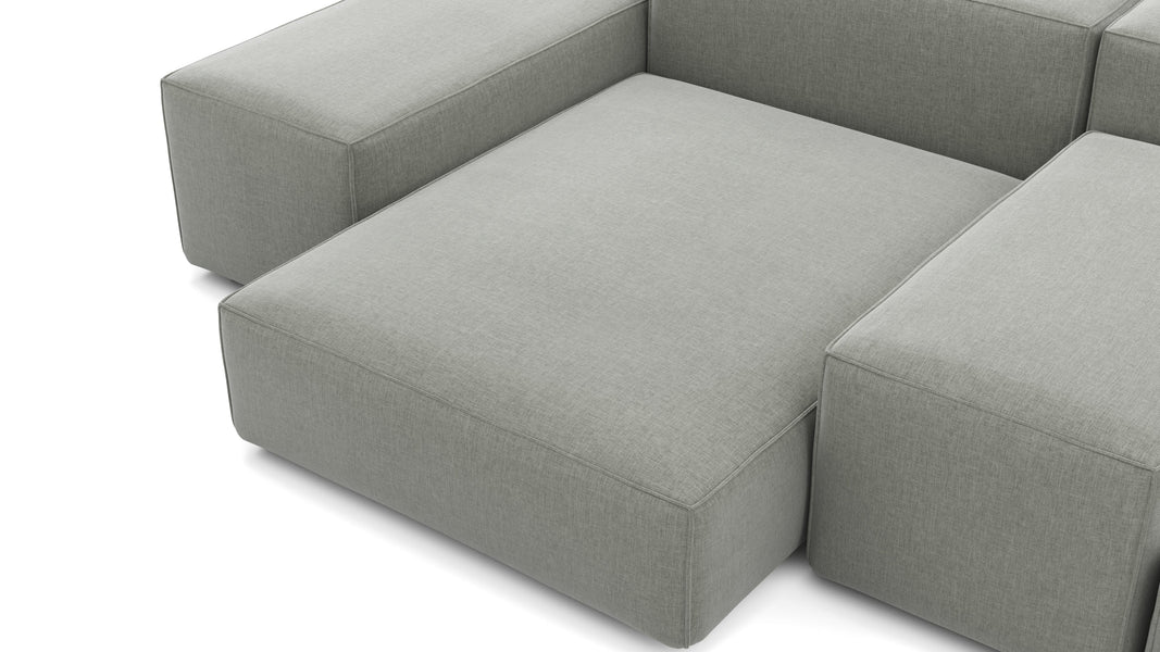 ExtrasoftSoft Gray Brushed Weave