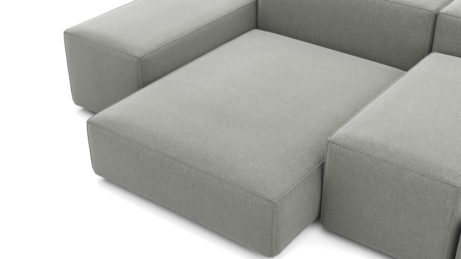 ExtrasoftSoft Gray Brushed Weave