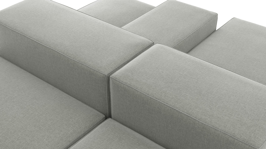 ExtrasoftSoft Gray Brushed Weave