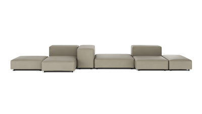 Extrasoft - Beige Gray Vegan Leather - Image 1