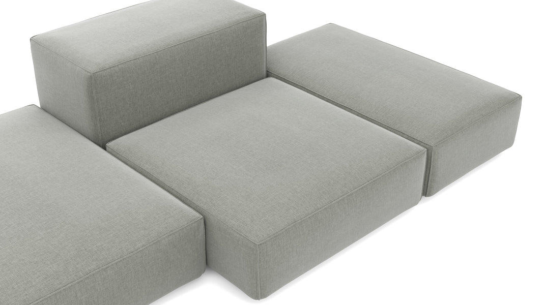 ExtrasoftSoft Gray Brushed Weave
